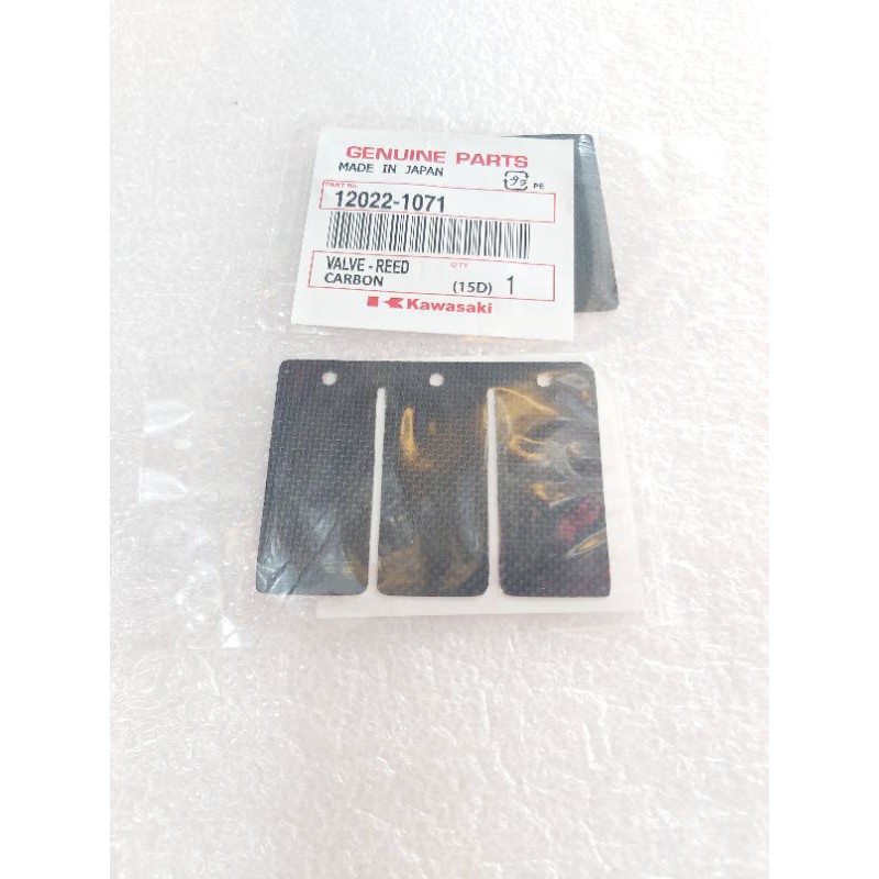 Lidah membran carbon valve  Ninja 150.Ninja R.Ninja Rr.Ninja Ss.original japan.15D