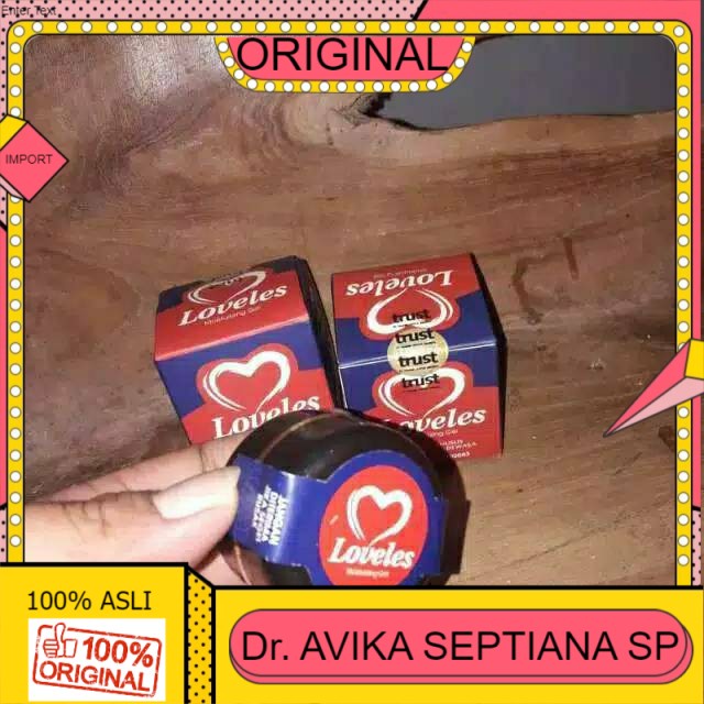 100% ASLI terbaru--__ Agen Resmi Loveles Terlaris cream oles pembesar joni. Kelamin Pria Permanen Or