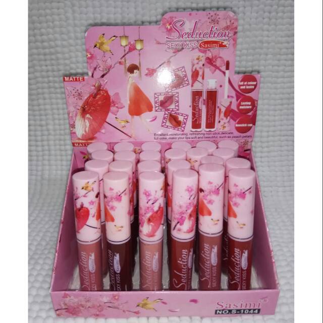 [24pcs] LIPCREAM MATTE SASIMI