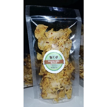 

Basreng stik pedas daun jeruk bumbu basah kemasan 50gram