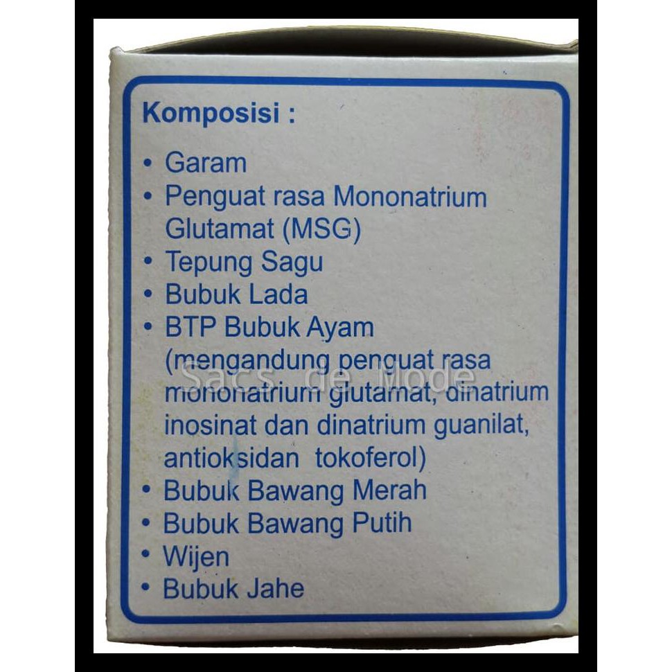 

Bumbu Masak Cap Atoom Bulan / Atom Bulan (7Gr X 20 Sachet) Terlengkap