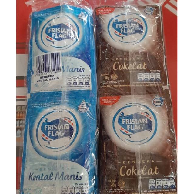 

Frisian Flag susu kental manis sachet (6pcs)