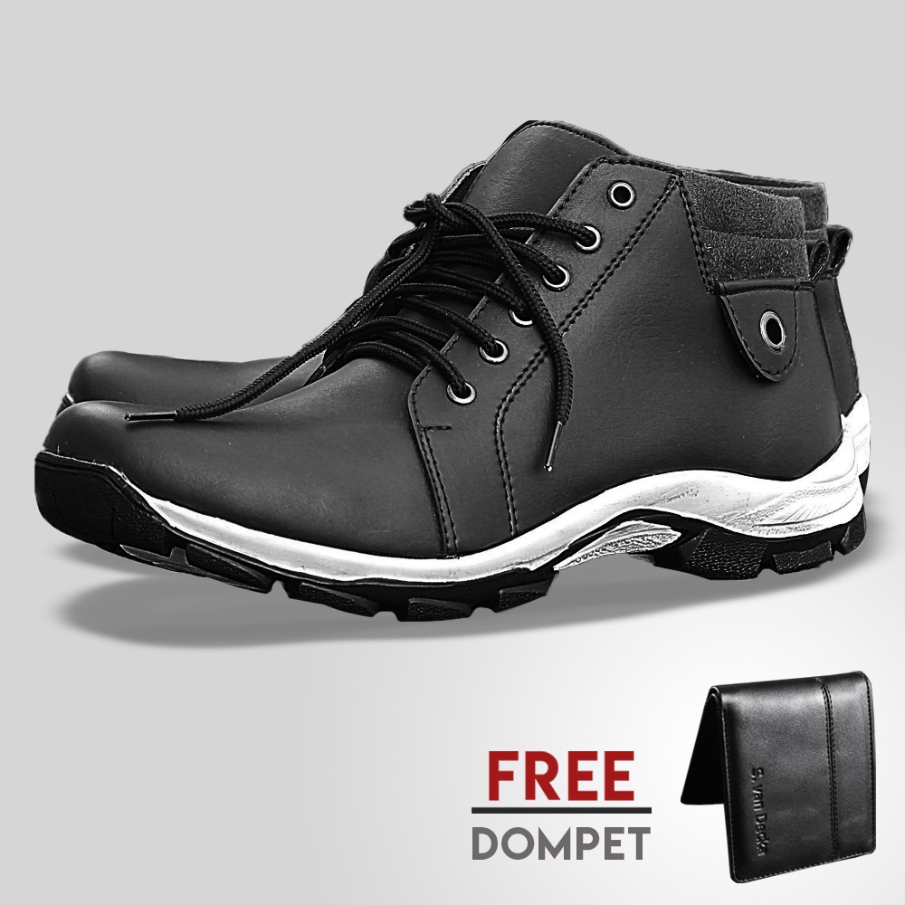 Sepatu Casual Sepatu Kasual Sepatu Boot Sepatu Boots Sepatu Tali Sepatu Bot BotsS. van Decka D-WR022