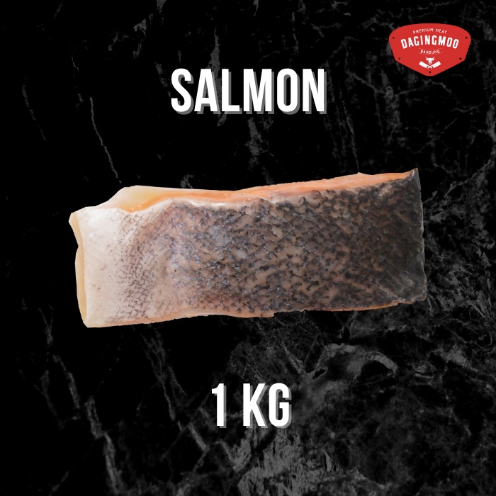 

Norwegian Salmon Premium 1kg GROSIR / Ikan Salmon Kiloan 1kg