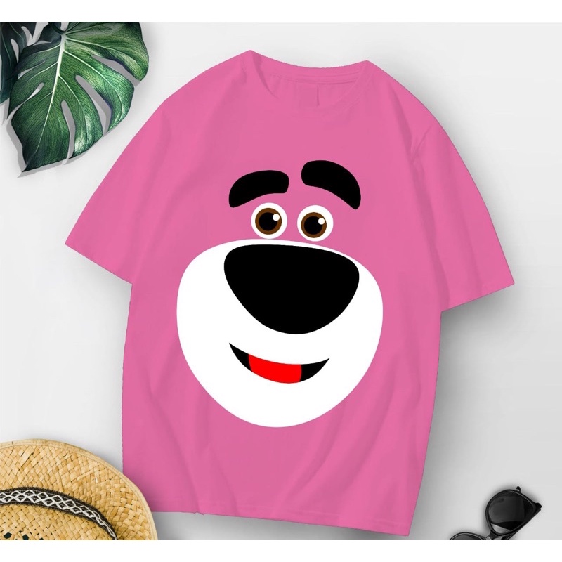 Baju kaos oversize xl tee tshirt cewe wanita dewasa remaja abg motif terbaru-Lotso