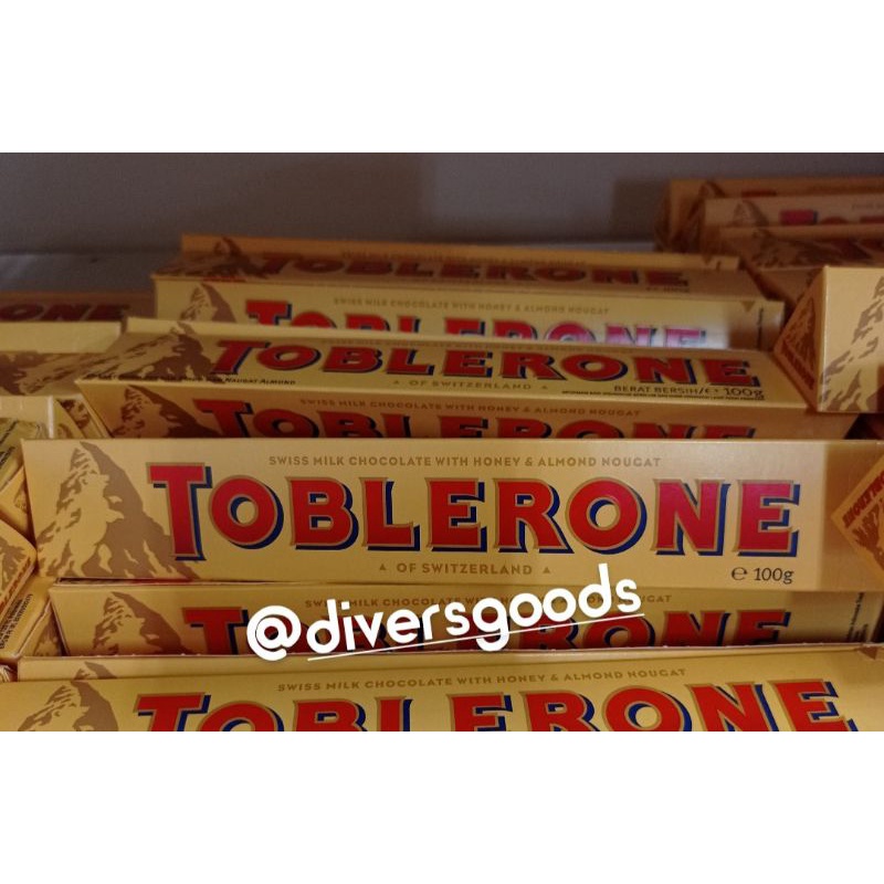 

cokelat Toblerone milk 100 gram