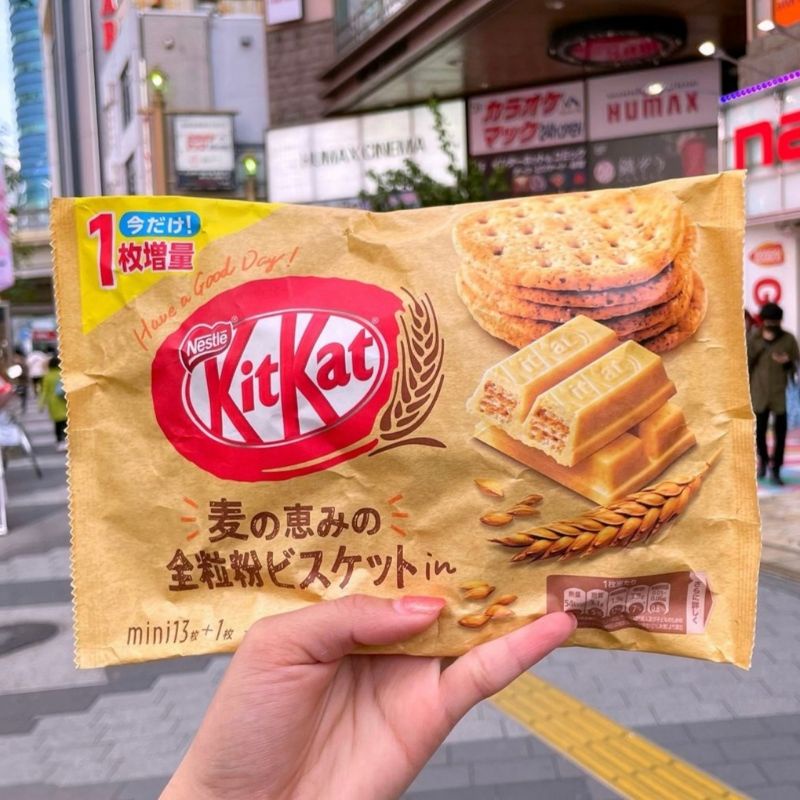 KitKat WholeGrain Biscuit / snack impor / snack jepang / kitkat jepang / cemilan