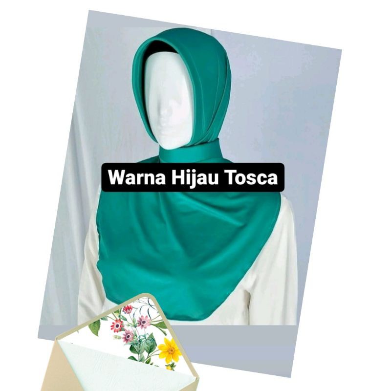 Jilbab Warna Hijau Tosca