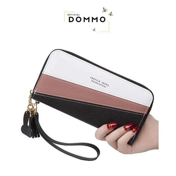 [LOKAL] DOMMO - D1302 DOMPET VIKY - Dompet Panjang Wanita