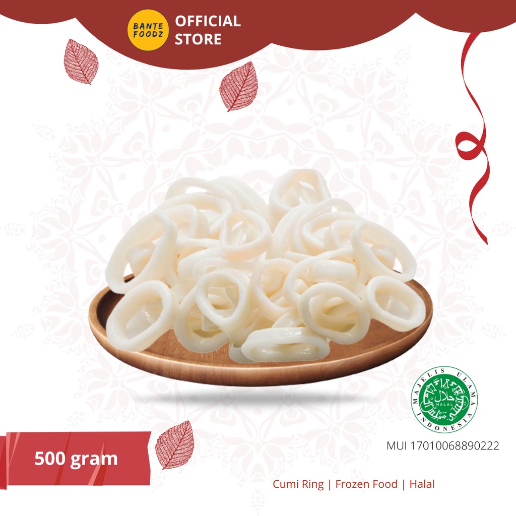 

Cumi Ring / Cumi Cincin 500 gram