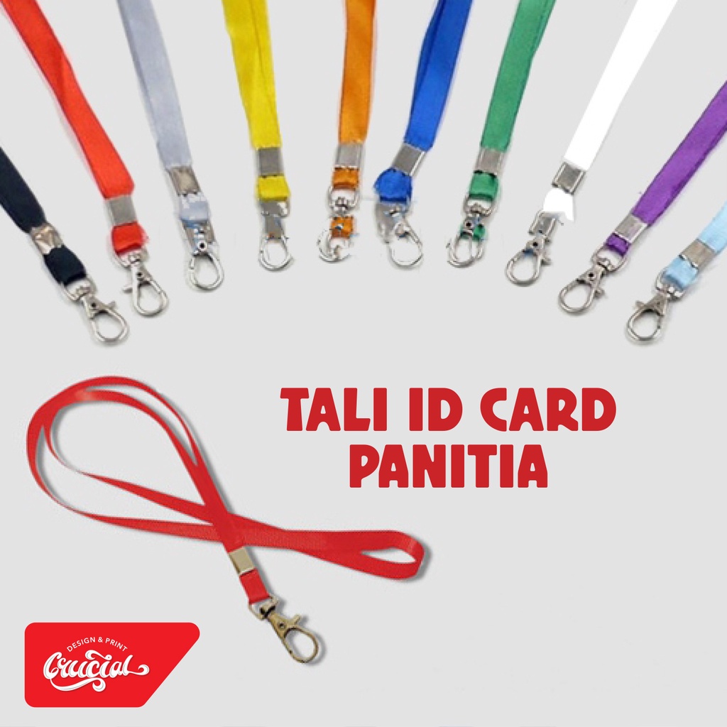 

Jual Tali Id Card / Lanyard Polos