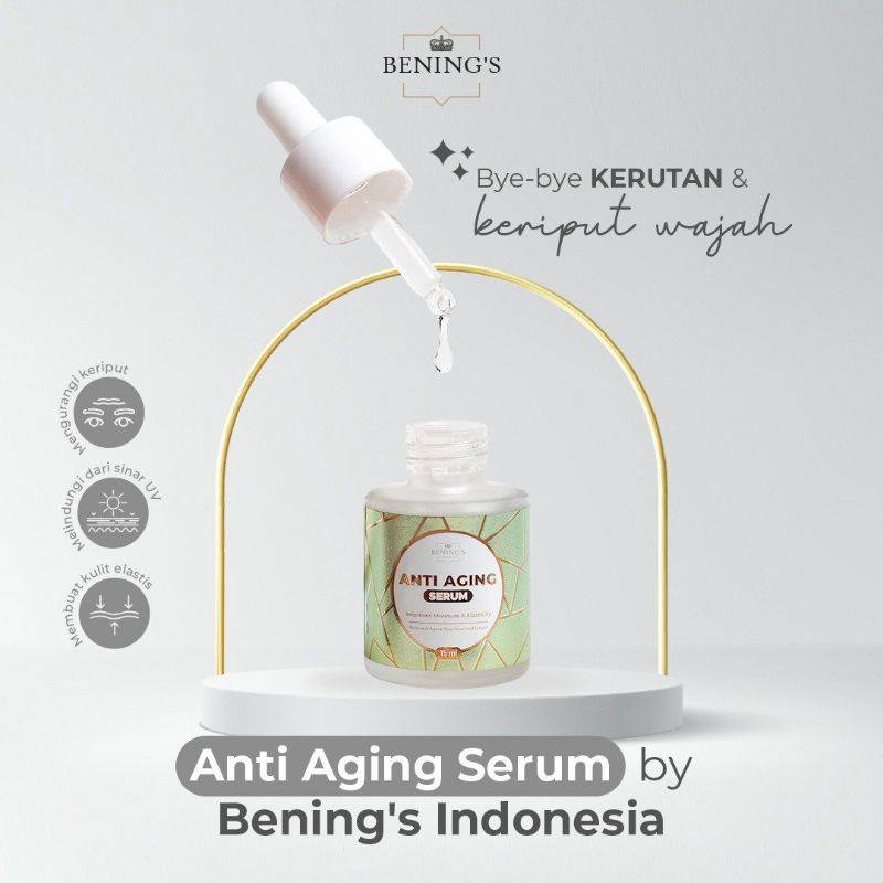 ANTI AGING SERUM BENING'S SKINCARE DR OKY PRATAMA