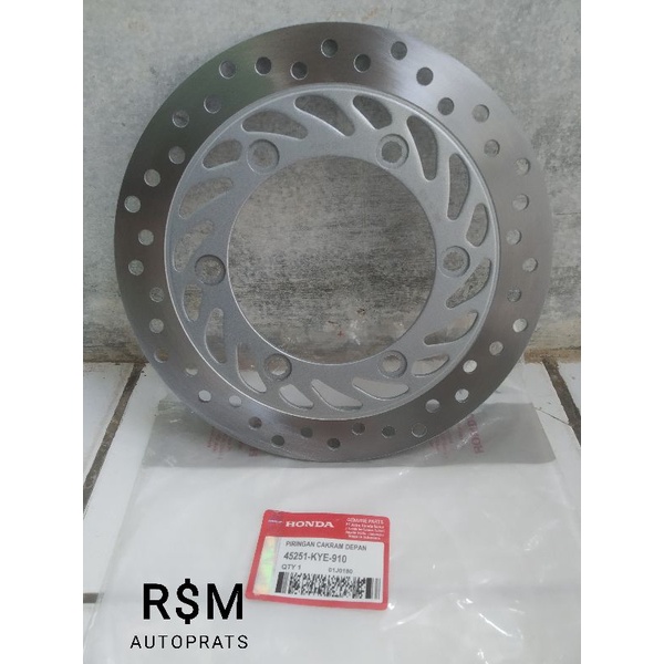 PIRINGAN CAKRAM DEPAN  MEGA PRO NEW TIGER VERZA KUALITAS ORI