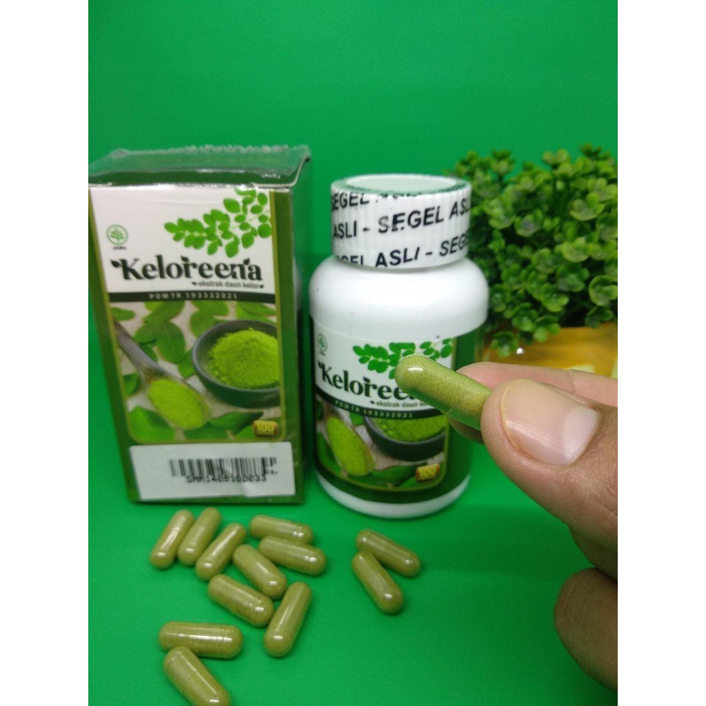 OBAT KESUBURAN PRIA - PENAMBAH SPERMA - MENGATASI EJAKULASI DINI ALAMI Keloreena Ekstrak Daun Kelor-1