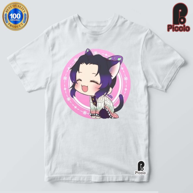 baju kaos anak shinobu kocho anime atasan unsex bahan premium