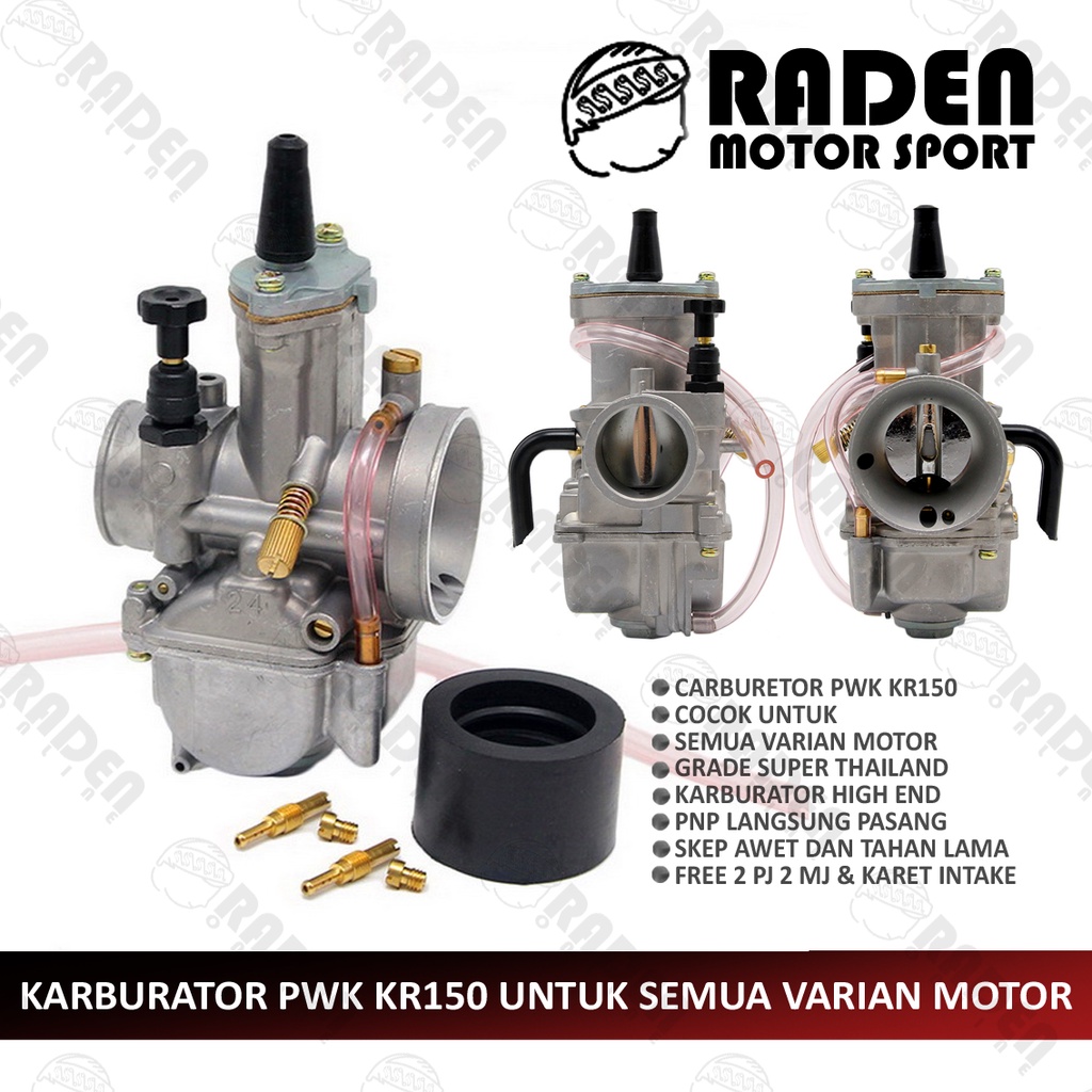 (COD) KARBURATOR NGO ORIGINAL PWK 24 26 28 30 32 34 HITAM BLACK KARBU AIRSTRIKE CPO SUDCO KEIHIN-PWK KR (BONUS PJ+MJ)