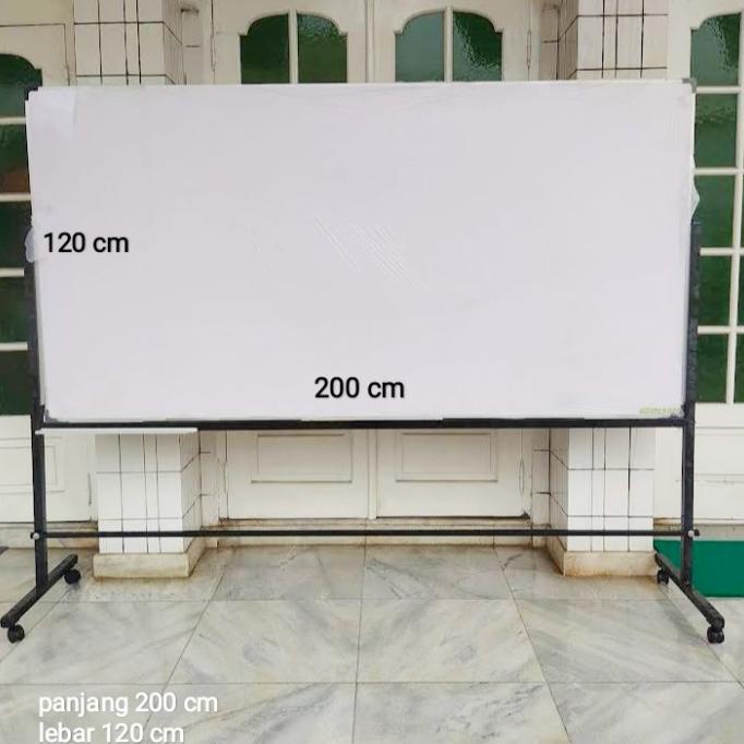 

whiteboard standing 120 x 200 cm - papan aja