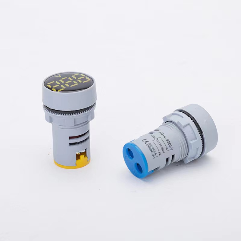 PILOT LAMP DIGITAL/PILOT LAMP VOLMETER TYPE AD16-22DSV DIAMETER 22MM