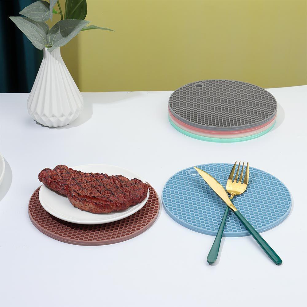 Chookyy Tatakan Panci Silikon Perlengkapan Dapur Anti Panas Table Mat Coaster