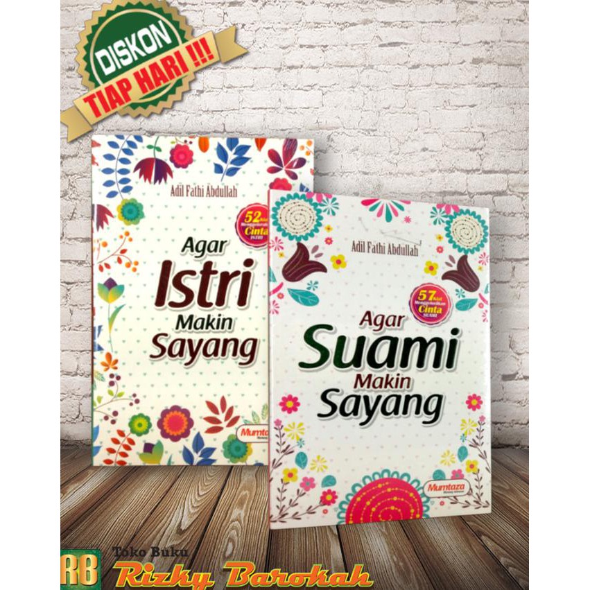 

PROMO Agar Suami dan Istri Makin Sayang