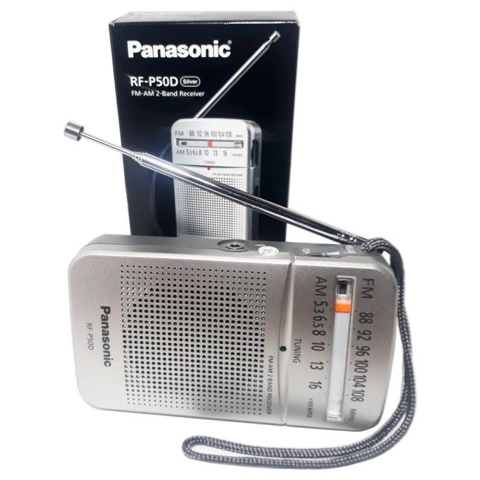 RADIO PANASONIC RF-P50D AM-FM RADIO KECIL SAKU