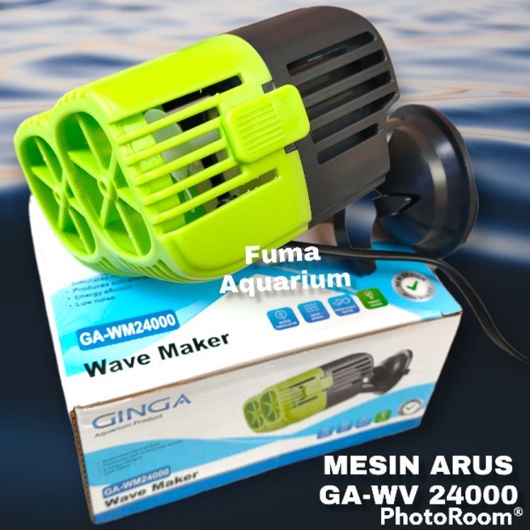 MESIN ARUS OMBAK GELOMBANG WAVE MAKER HIKARI HK-WM24000 2 kipas 25watt