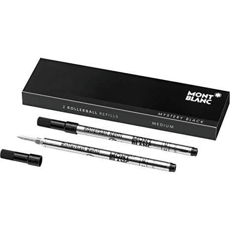 

refill rollerball montblanc medium black promo