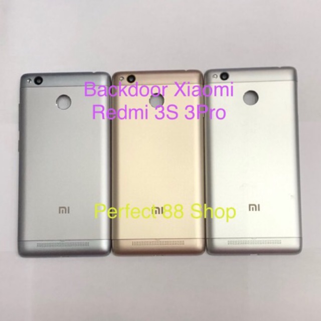 Backdoor Xiaomi Redmi 3S Redmi 3Pro / Tutup Belakang Casing Redmi 3S Redmi 3Pro