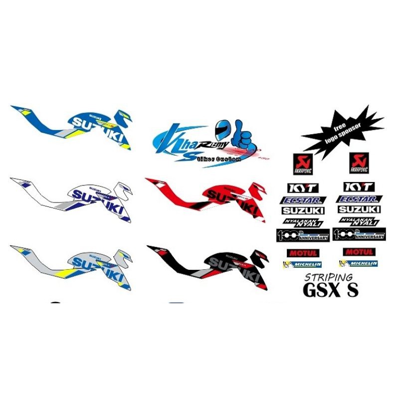 striping livery 2020-2021 GSX S