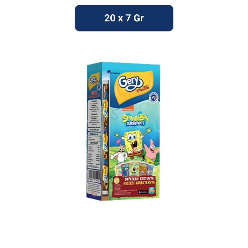 Gery pasta spongebob 7grx20pc