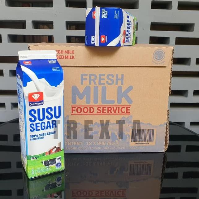 

✱uag» cbg-073 FRESH MILK DIAMOND 946ML - 1 KARTON !,