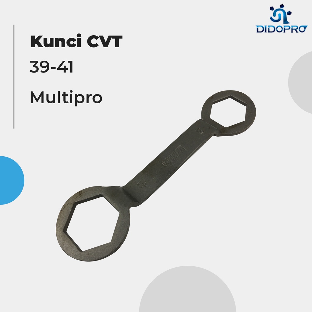 Kunci CVT 39x41mm Kunci Pembuka Baut CVT Motor Matic Kunci Blok Mesin