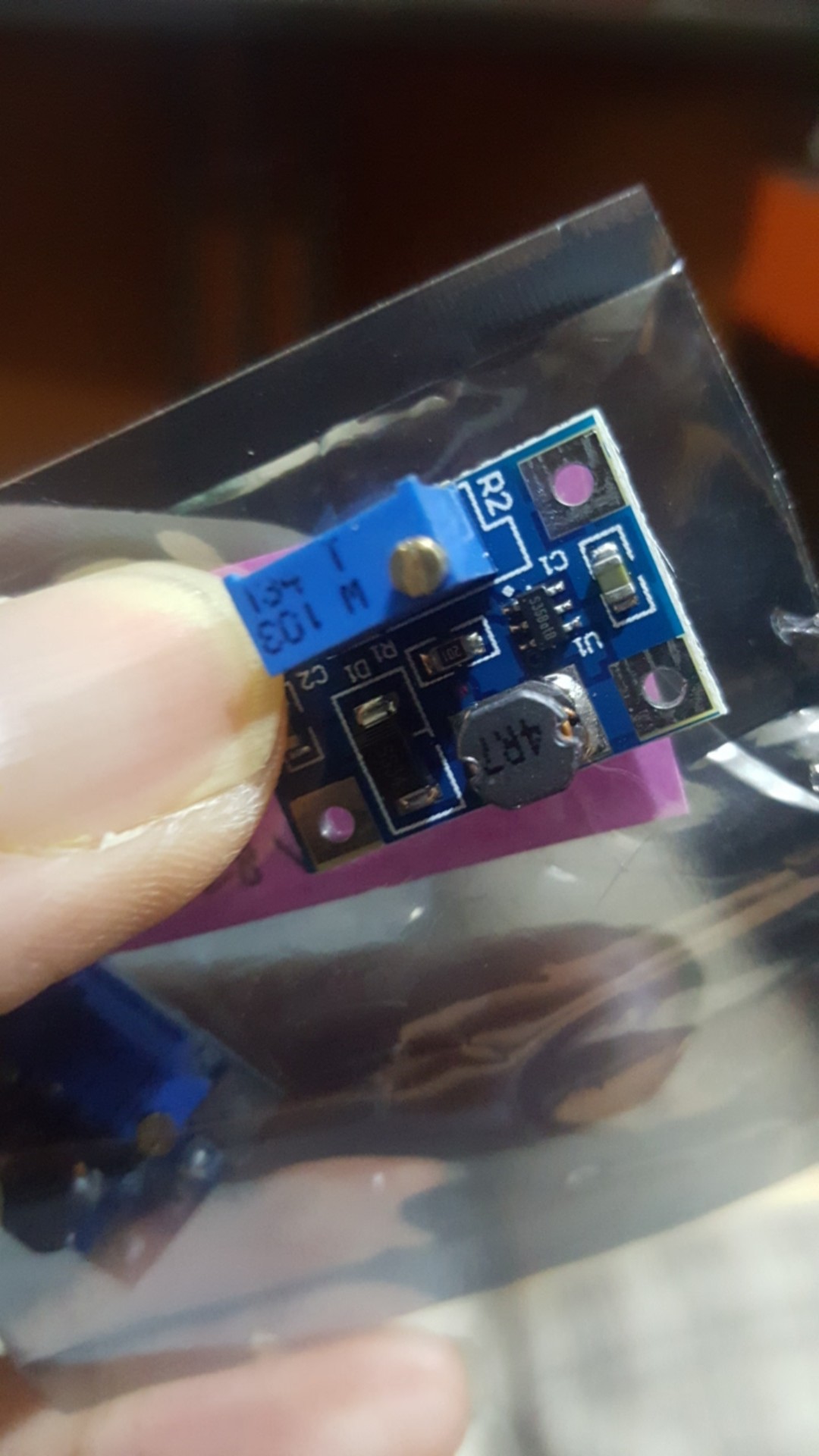 Xinxxin101 Modul Step Up Dc-dc Sx1308 Dapat Disesuaikan 2-24v Ke 2-28v 2a