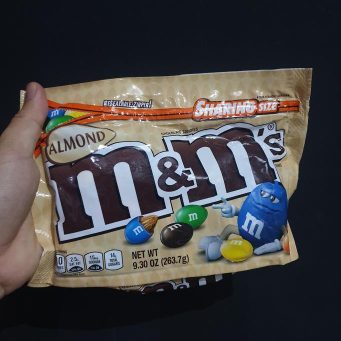

TERBARU IMPORTIR SNACK COKELAT/CHOCOLATE MNM M&MS SHARING SIZE IMPORT USA - WHITE PEANUT