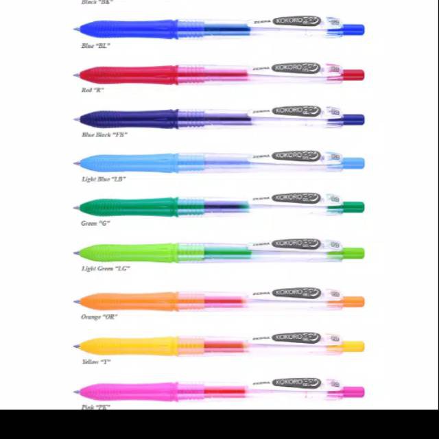 

Termurah Polpen gel kokoro 0,5 mm real pict