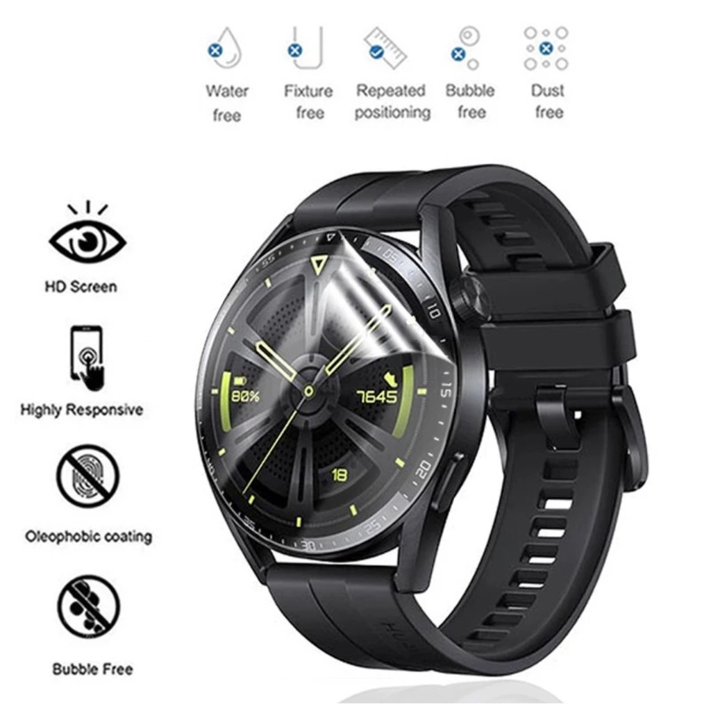 Hydrogel anti gores screen guard HUAWEI WATCH GT 3 GT3  42MM 46MM Hauwei Watch Buds antigores