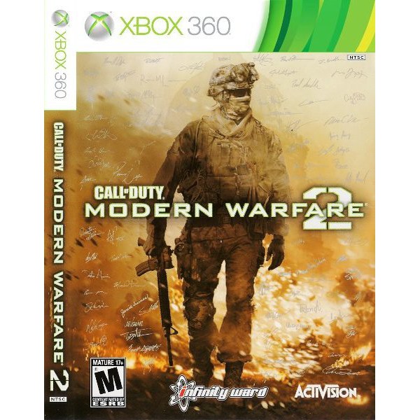Game Call of Duty Modern Warfare 2 XBOX 360 for Jtag/RGH (Game Data DVD Kaset)