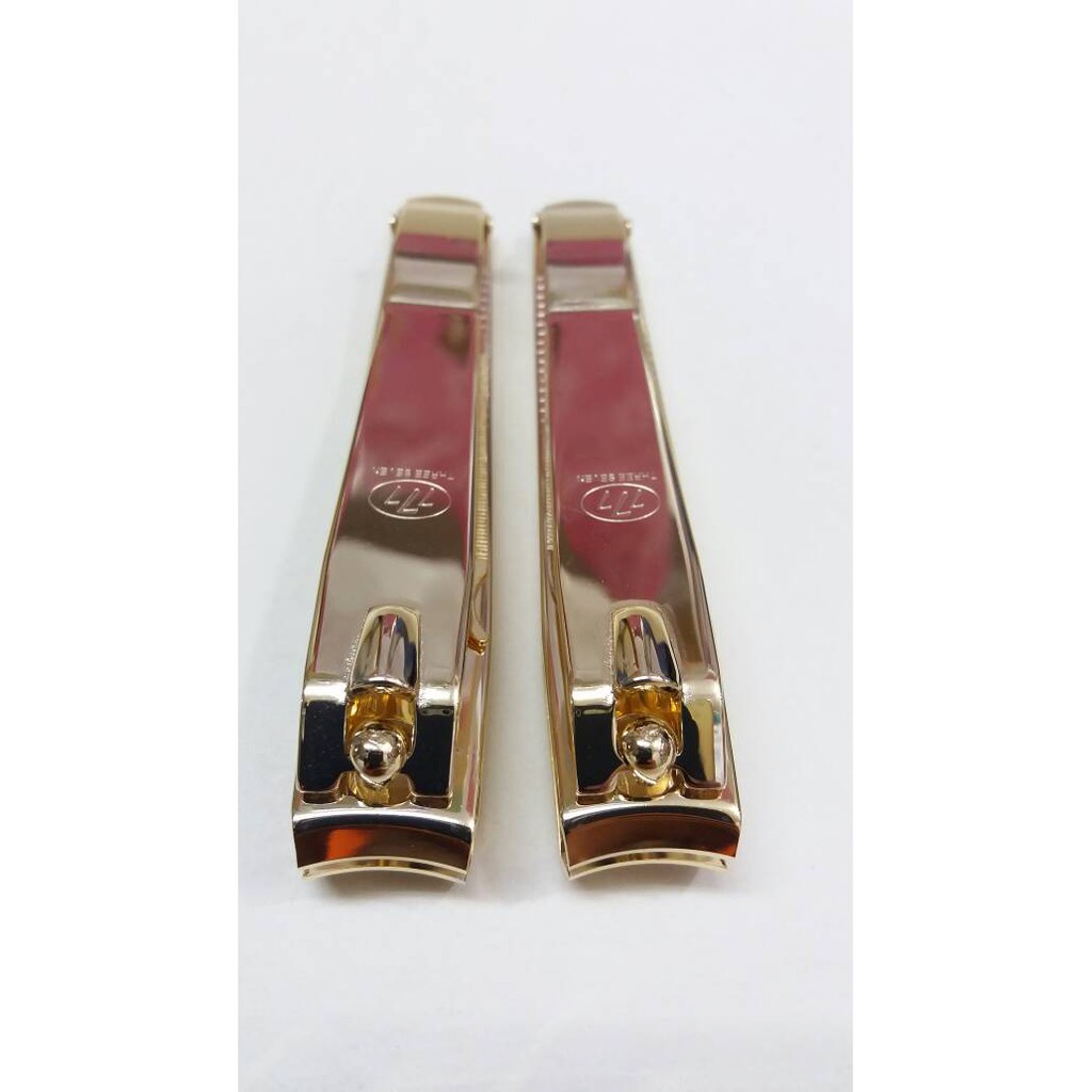 Gunting Kuku 777 Original Made in Korea Gunting 777 Gold Potong Kuku Tajam Stainless Nail Clipper