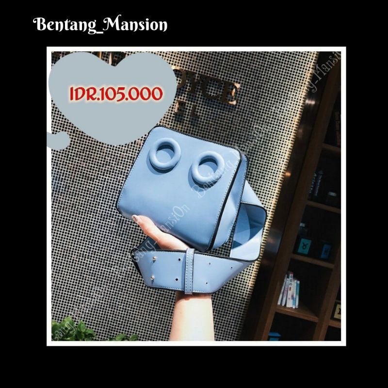 TAS IMPORT MURAH WANITA BATAM WAISTBAG ALA KOREA KEKINIAN