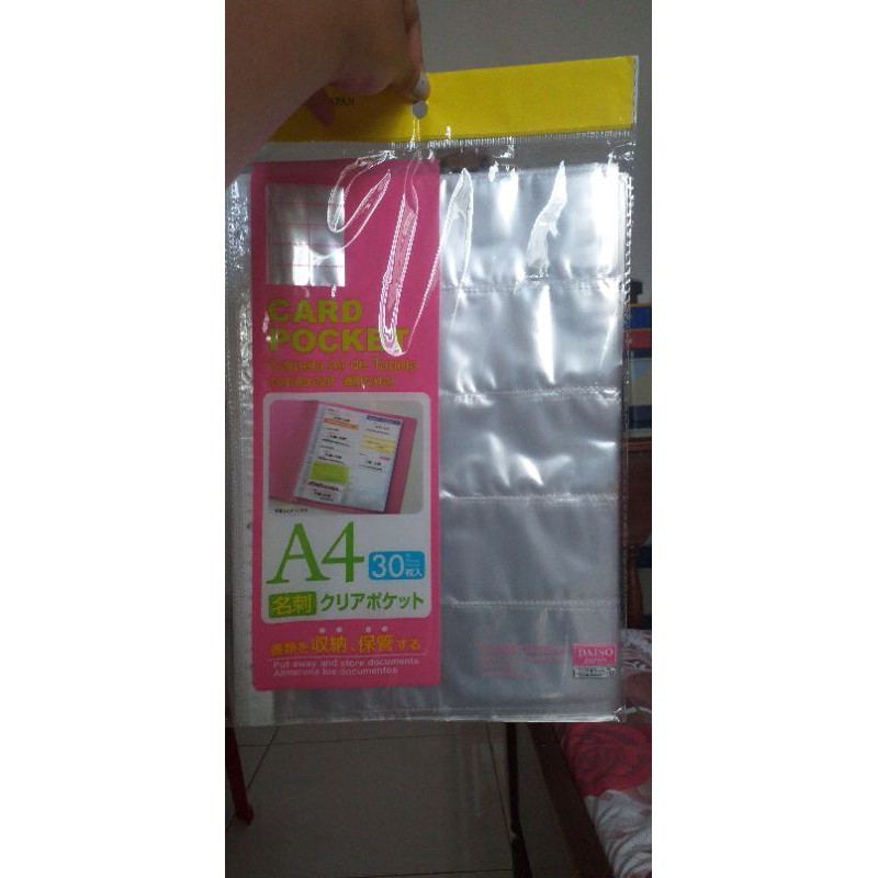 

Card Pocket A4 / Sleeve Photocard A4 PC Kpop