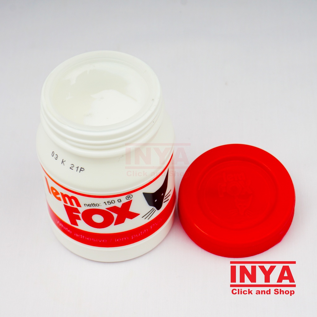 LEM FOX 150gr - Lem Putih PVac / White Adhesive - Glue