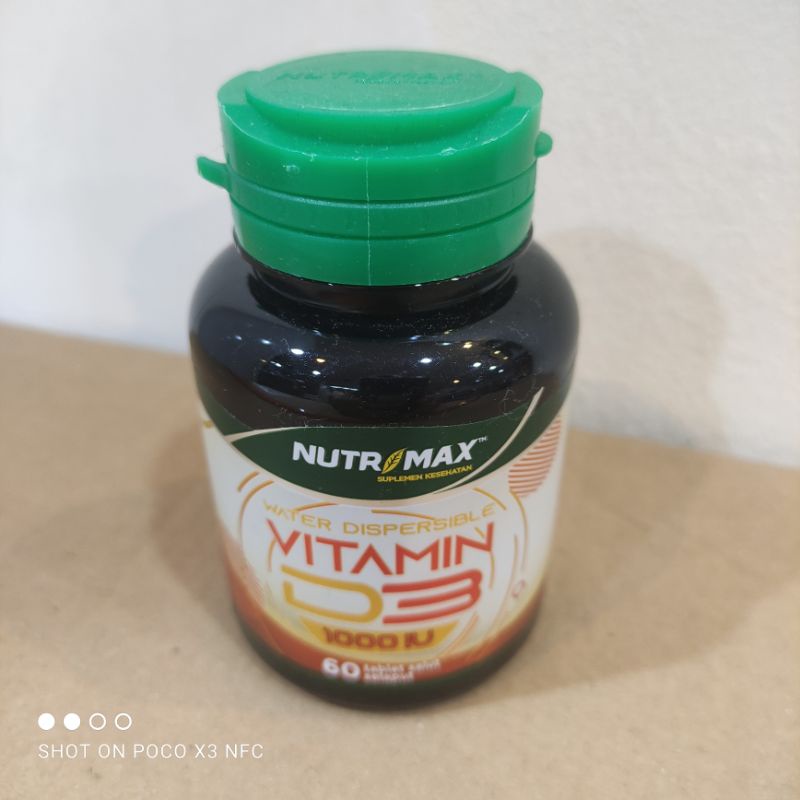 Nutrimax Vitamin D3 1000 mg 60 pcs