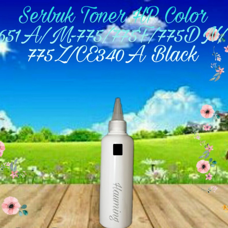 Serbuk Toner HP 651A LaserJet Enterprise 700 M775 M775F M775DN M775Z M 775 CE340A Black 1x Isi