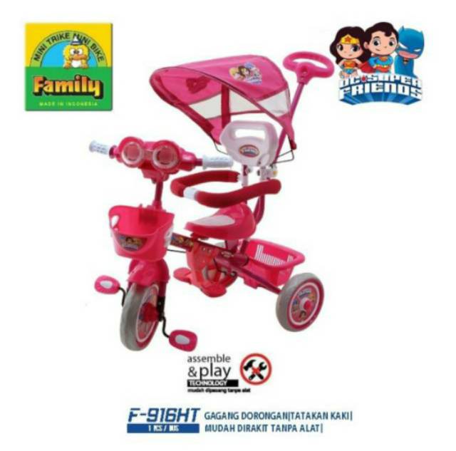 SEPEDA 3 RODA FAMILY 916HT