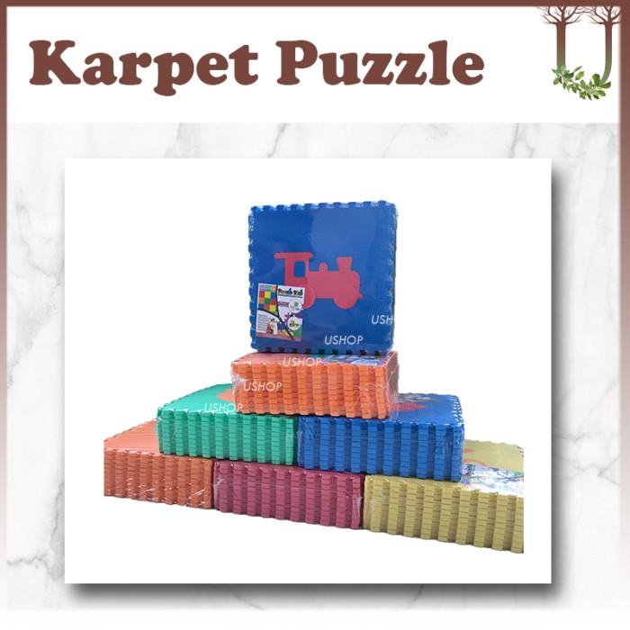 Karpet Puzzle ANAK Evafoam POLOS / MOTIF 30x30 cm Tebal 1 cm
