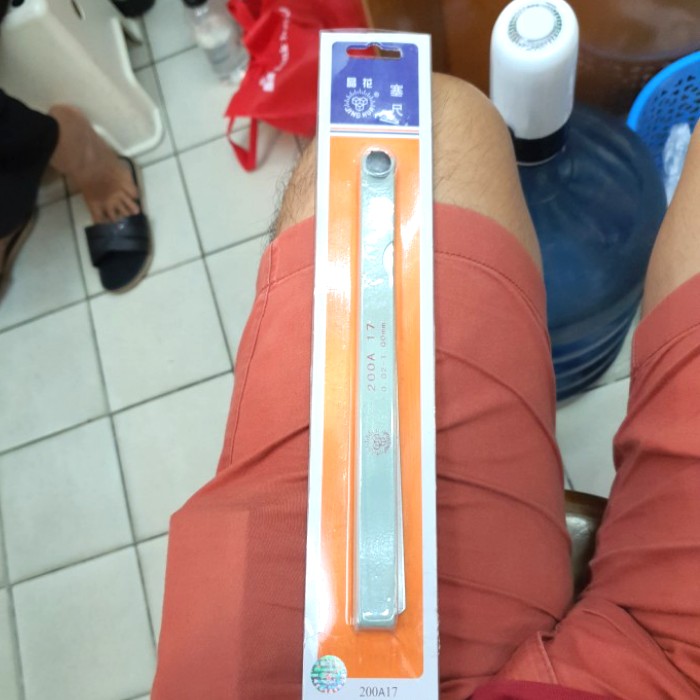 

ruller thickness gauge 0.02mm - 1.00mm good quality
