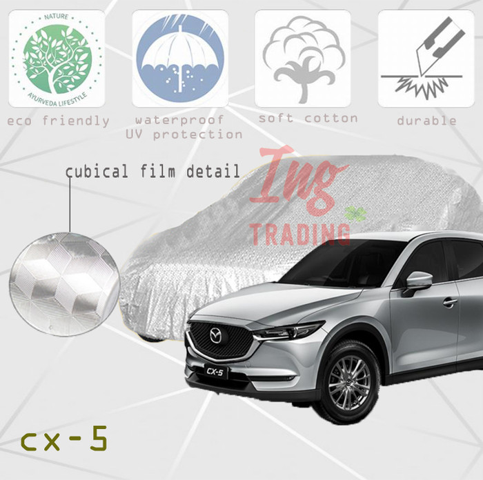 Cover Sarung Mobil CX 5 Waterproof 3 Layer Protection