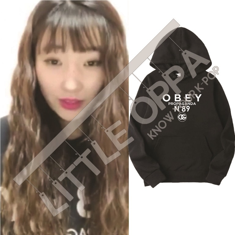 JACKET HOODIE KPOP SECRET NUMBER JINNY OB3Y PROPAGANDA HOODIE
