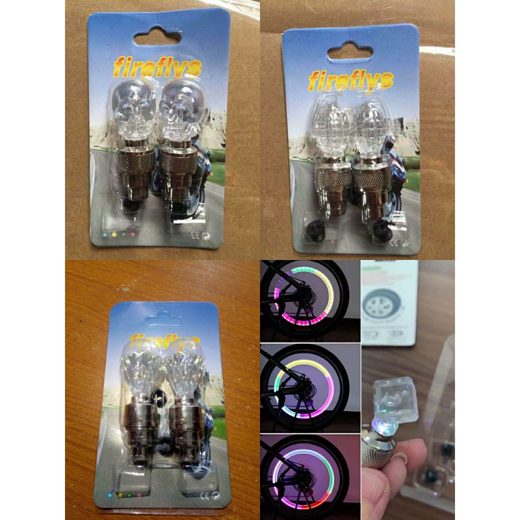 Lampu Pentil LED Ban Motor / Sepeda / Mobil