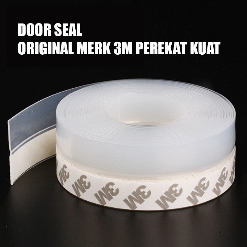 Seal Penutup Celah Bawah Pintu Door Bottom Anti Debu dan Kecoak - Bottom Door Seal Tape